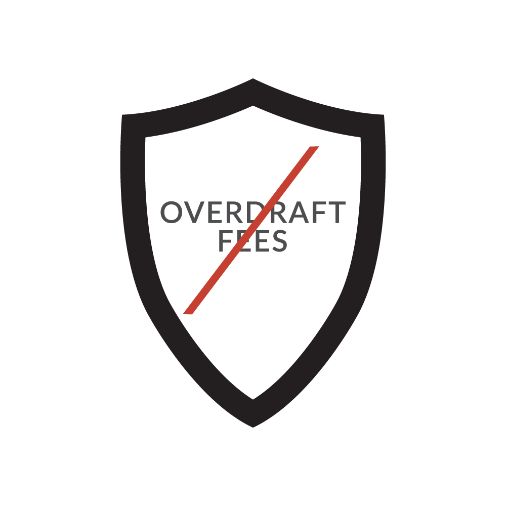 over draft fees icon